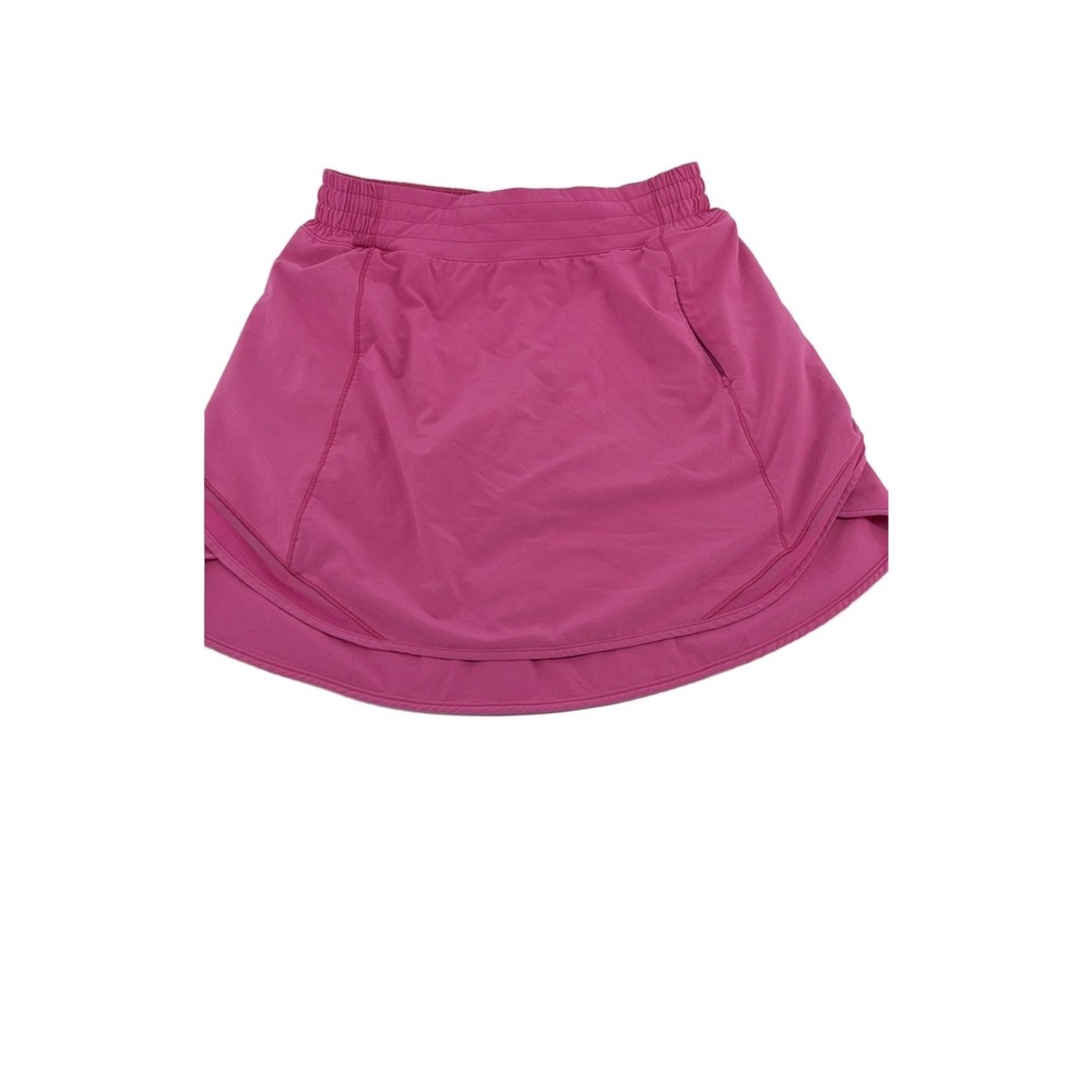 Lululemon Hotty Hot Skirt Skort Pink Size 4 High Rise Running Golf Tennis